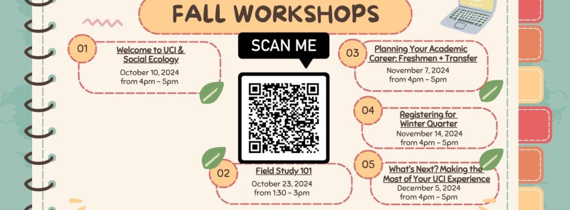 Fall Workshops